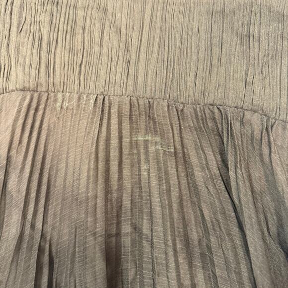 AMUR Sue Pleated Gown tie diy size 0 - Picture 4 of 12